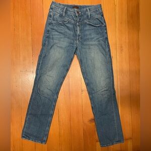 MOTHER High Rise Jeans - Classic Blue